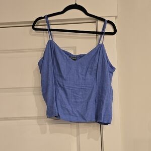 Express Blue Camisole Top
